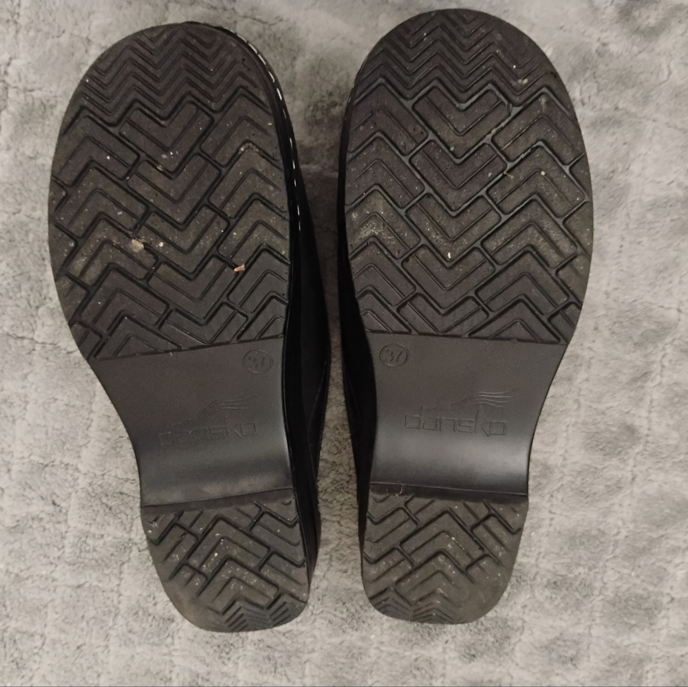 Dansko Black Leather Mules - Picture 5 of 5